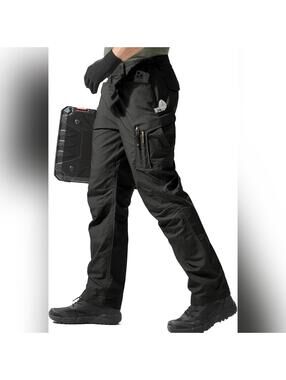 NWT Free Soldier Tactical Water Resistant Rip stop Cargo EDC Hiking Pants, 34x32
